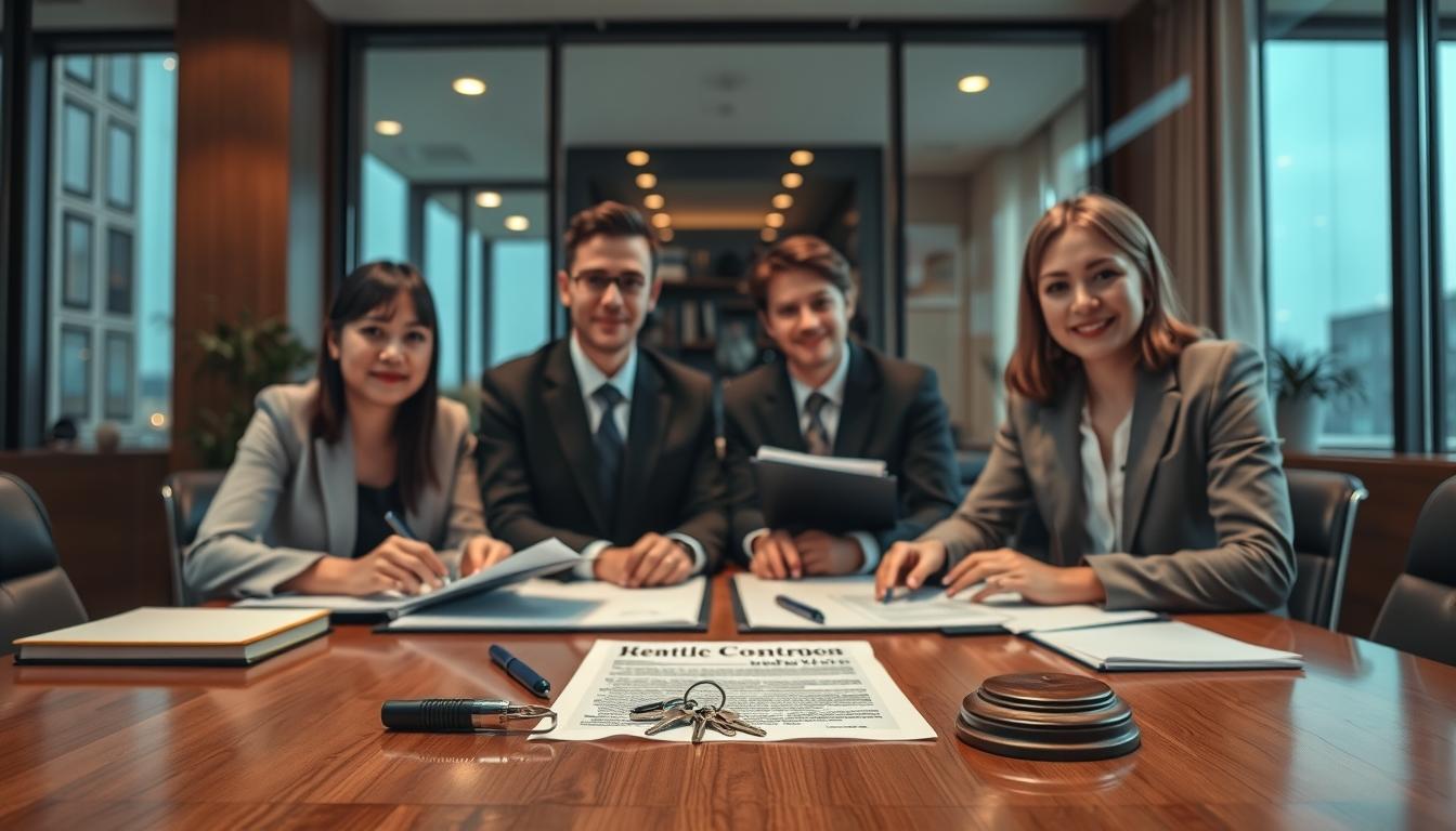 Real estate transfer review and document checks