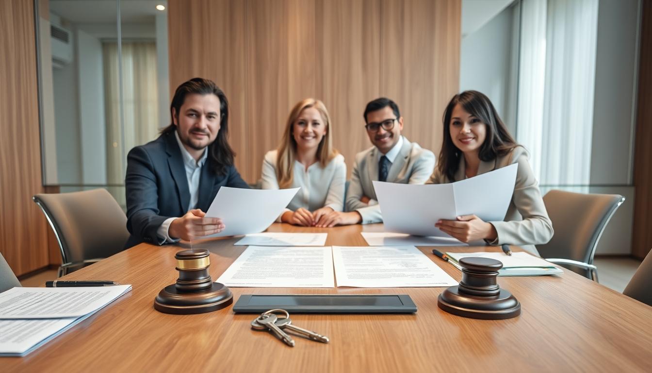 Documents for property transfer and closing confirmation